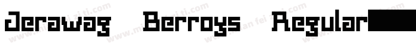 Jerawag Berroys Regular字体转换